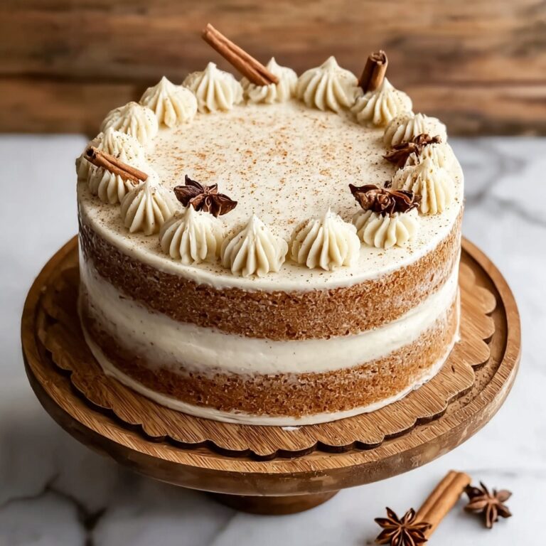 Spiced Brown Sugar Chai Layer Cake Recipe