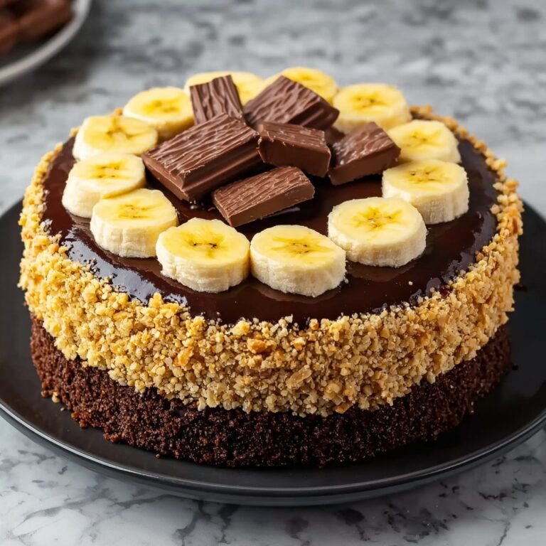 Banana and Chocolate Delight Cake Recipe