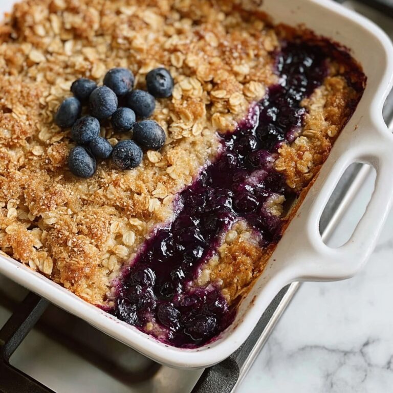 Blueberry Baked Oats Recipe