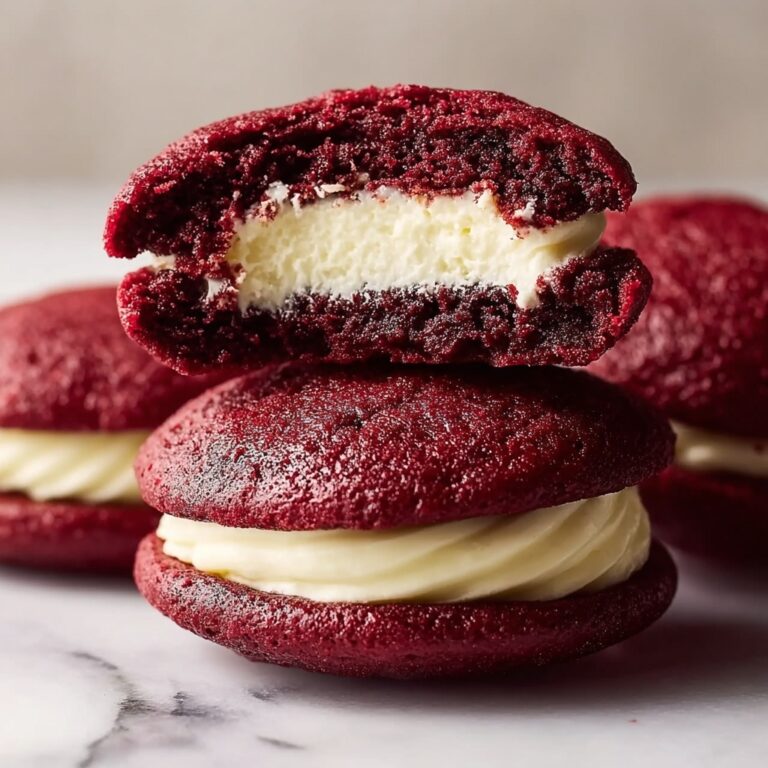 Red Velvet Cheesecake Stuffed Cookies Recipe