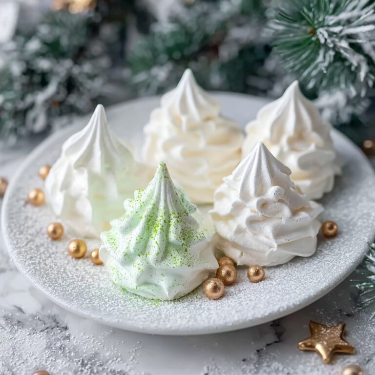 Christmas Meringue Cookies Recipe