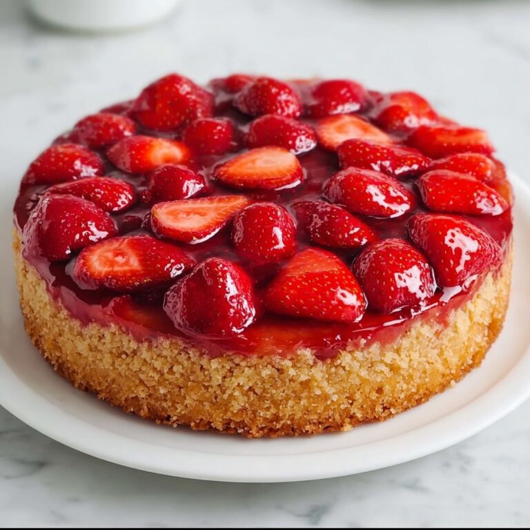 Strawberry Upside-Down Cake : Sweet & Juicy Dessert Recipe