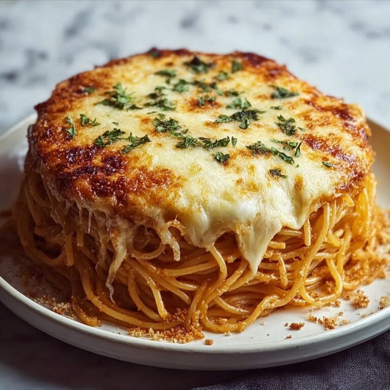 Cream Cheese Spaghetti Casserole Recipe