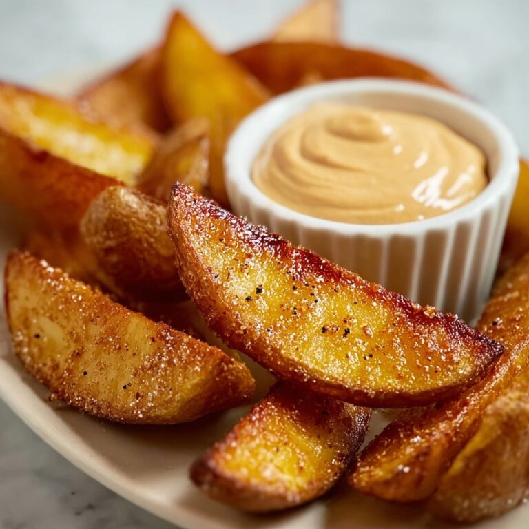 Air Fried Cinnamon Apple Wedges with Caramel Whipped Cream Dipping Sauce Recipe