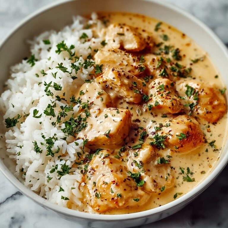 Creamy Smothered Chicken and Rice Recipe