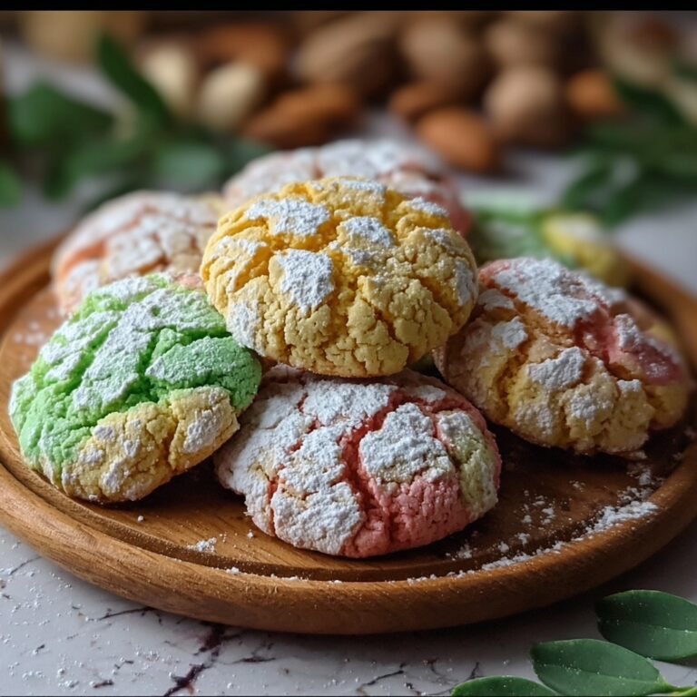 Cake Mix Crinkle Cookies Recipe