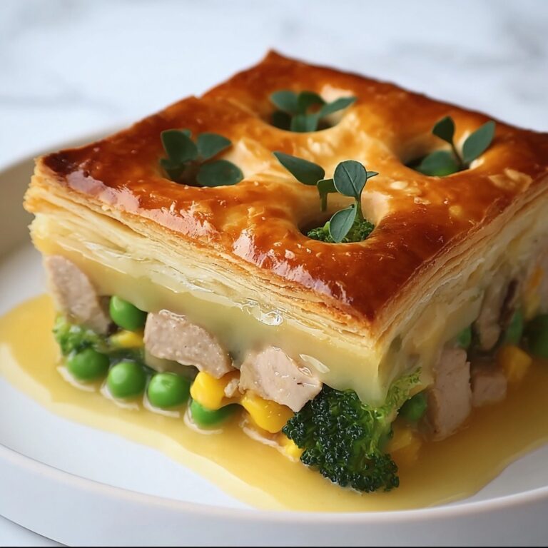 Chicken & Broccoli Pot Pie Recipe