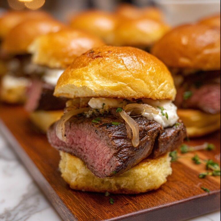 Cowboy Butter Steak Sliders Recipe