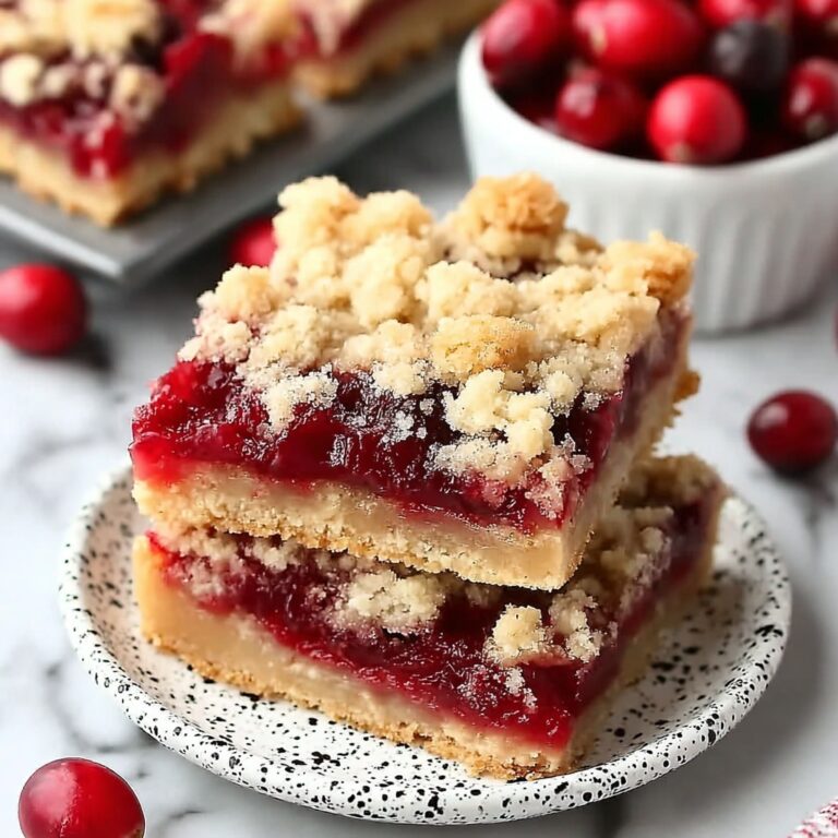 Cranberry Bars Recipe