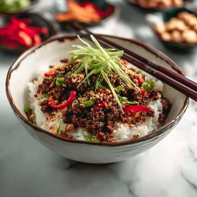 20 Minute Korean Gochujang Beef Bowls Recipe