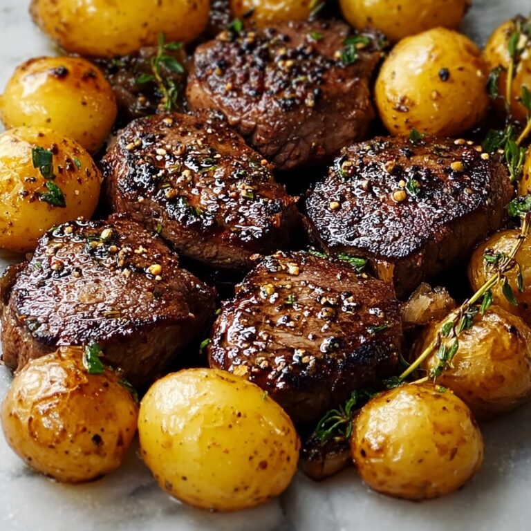 Garlic Butter Steak and Potatoes Skillet Recipe