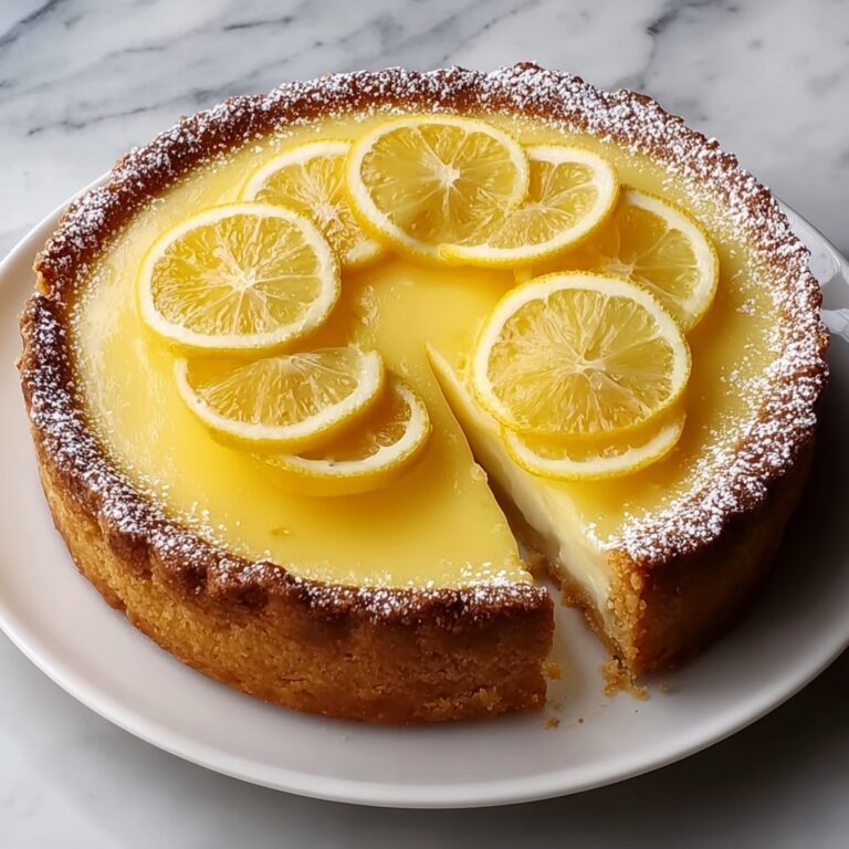Torta della Nonna – Creamy Lemon Custard Cake Recipe