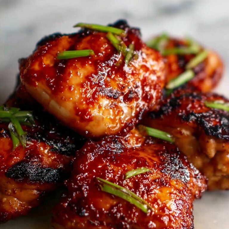 Sticky Sweet Chili Chicken Thighs Recipe