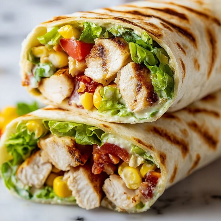 Chicken BLT Wraps Recipe