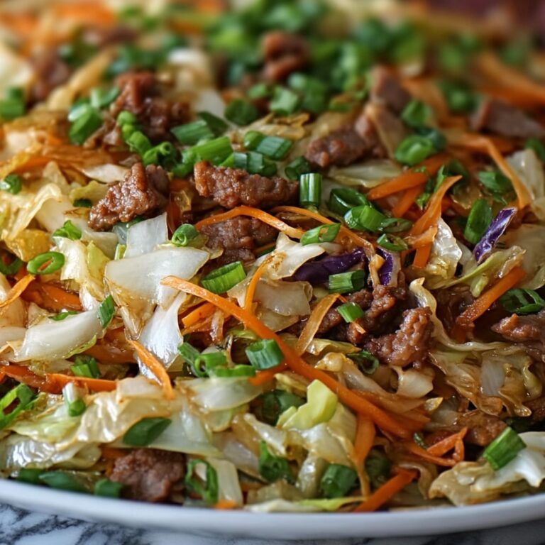 Beef and Cabbage Stir Fry Recipe