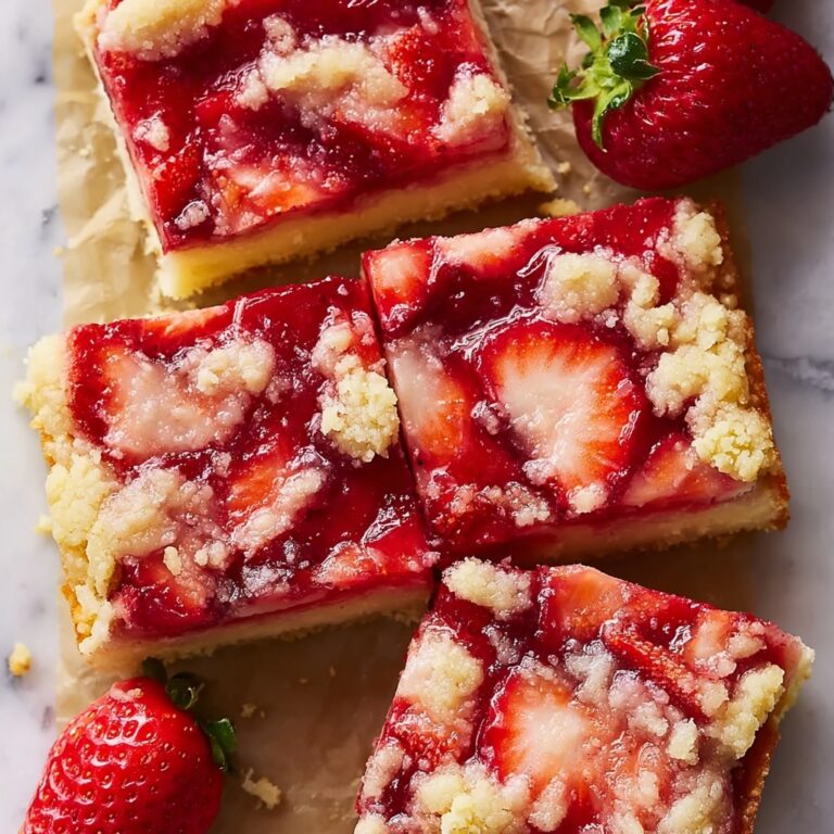 Strawberry Pie Bars Recipe