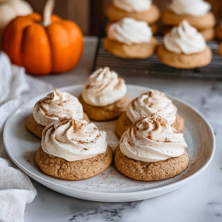 Soft Pumpkin Cookies with Cream Cheese Frosting Recipe