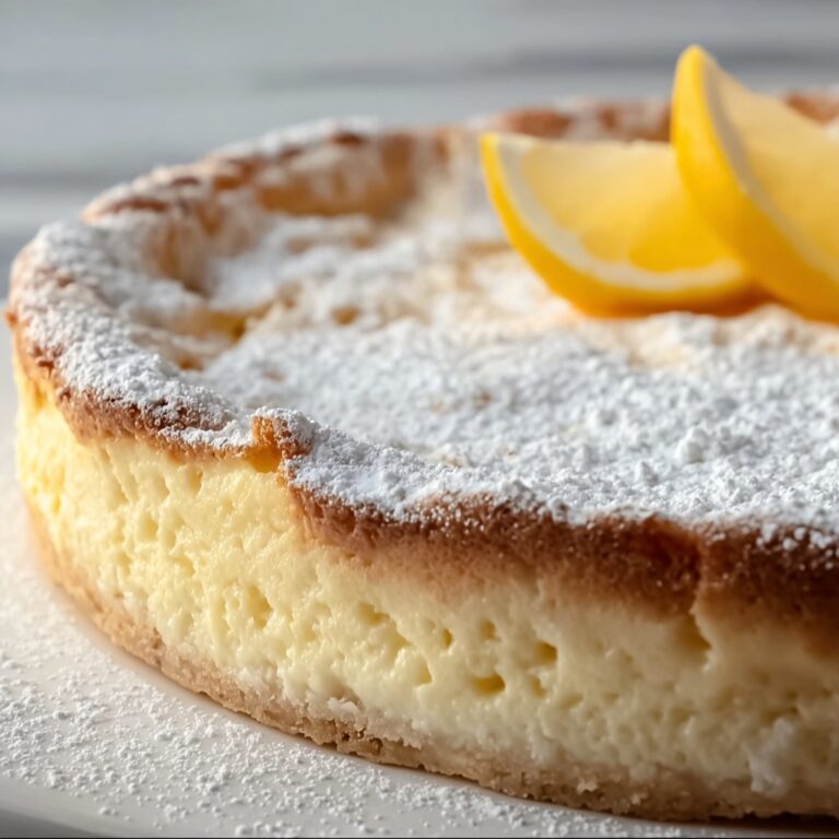 Ricotta Pie with Lemon, Chocolate Chips, and Nut Topping Recipe