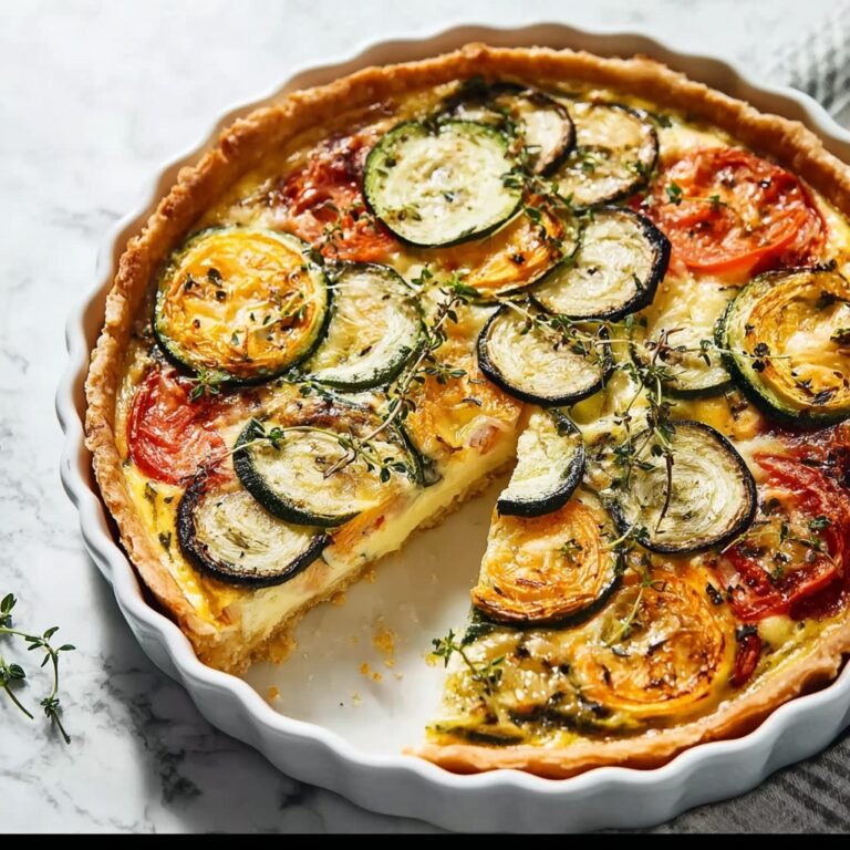 Crustless Garden Vegetable Quiche Recipe