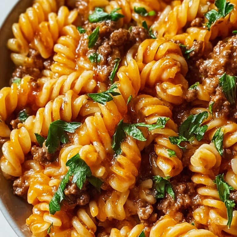 Quick Sloppy Joe Pasta Casserole Recipe