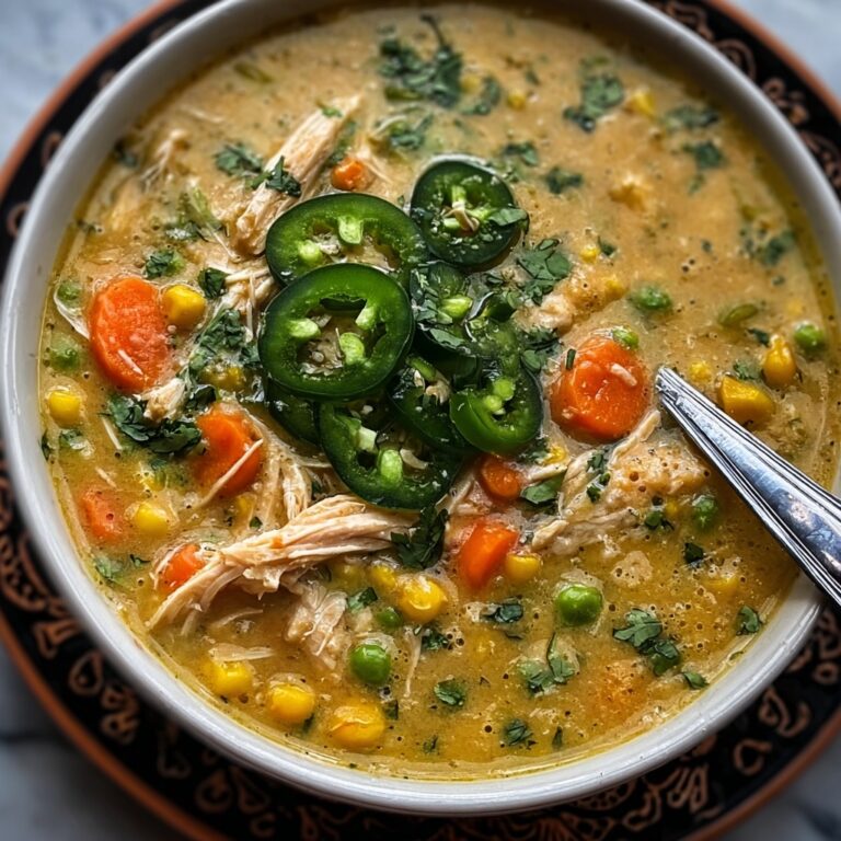 Crock Pot Green Enchilada Chicken Soup Recipe