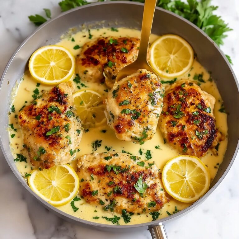 Creamy Chicken Francese with Lemon Sauce Recipe