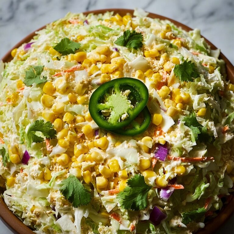 Jalapeño Corn Coleslaw Recipe
