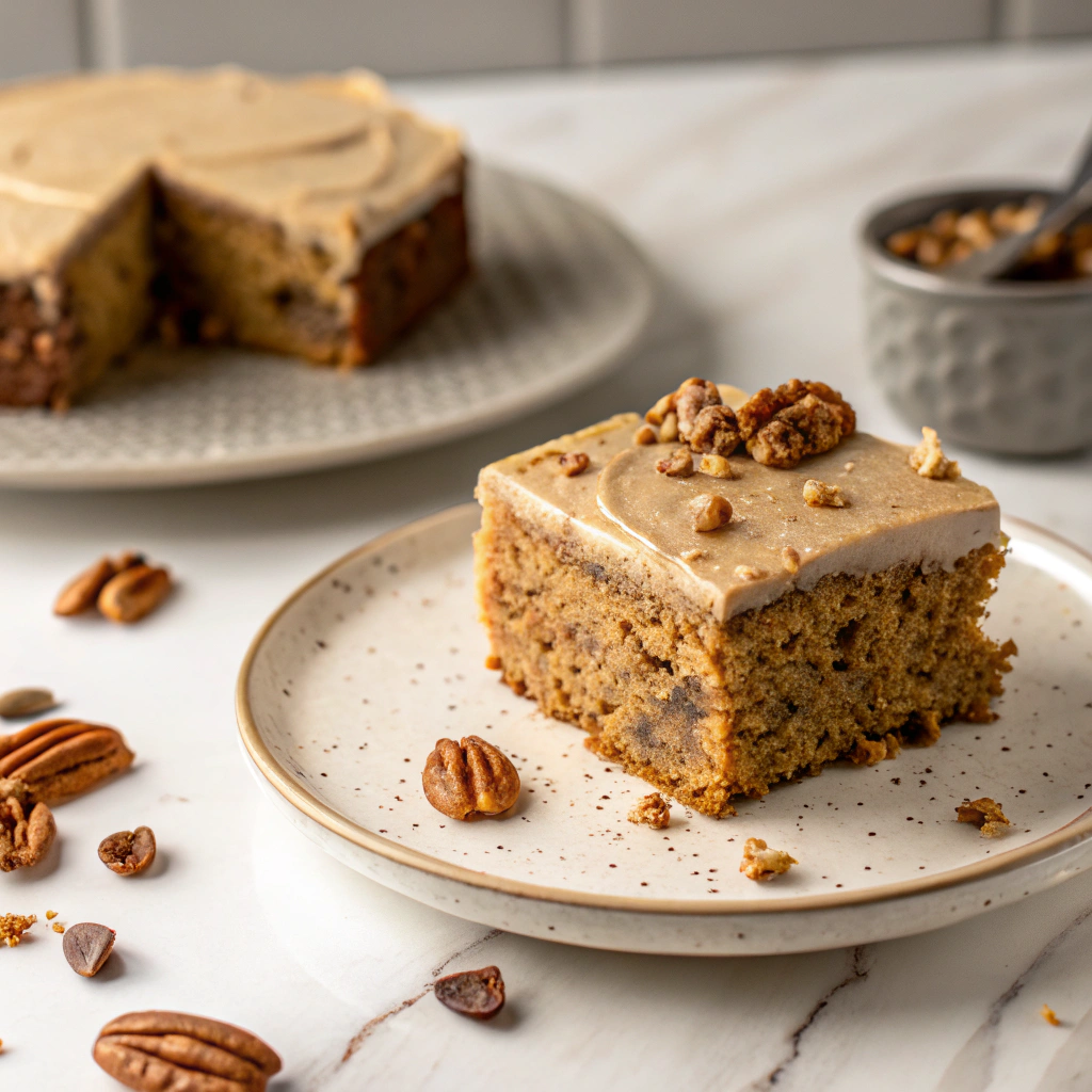 Butter Pecan Bliss Cake Recipe - Recipe Image
