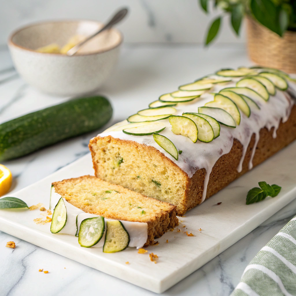 Lemon Zucchini Cake Recipe - Recipe Image