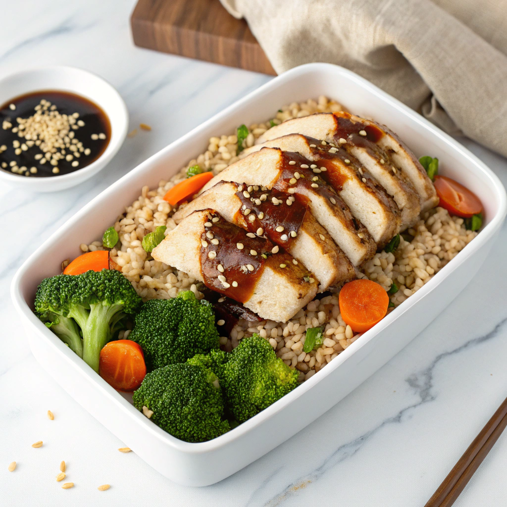 Teriyaki Chicken Casserole Recipe - Recipe Image