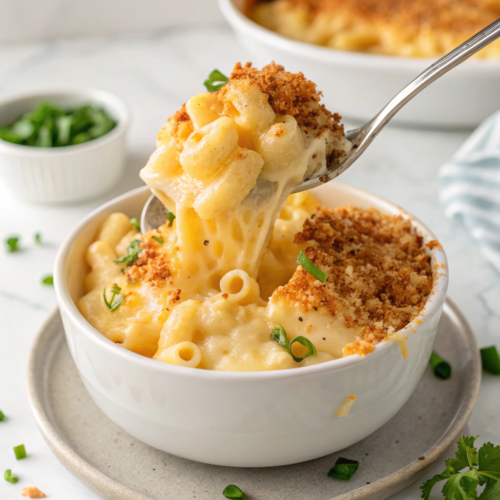 Poblano Smoked Gouda Mac and Cheese Recipe - Recipe Image
