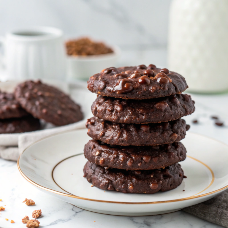 No-Bake Chocolate Peanut Butter Cookies Recipe
