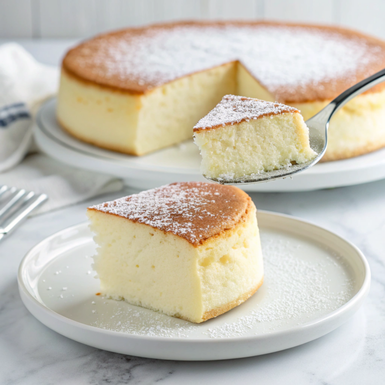 Soft and Sweet Vanilla Dessert Recipe