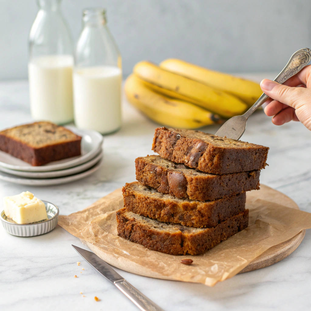 Old Fashioned Banana Bread Recipe - Recipe Image