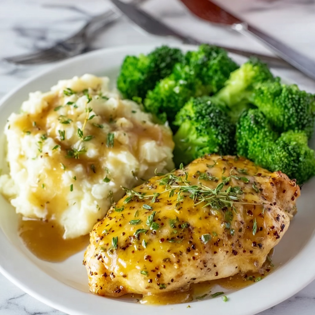 Easy Baked Honey Dijon Chicken Recipe - Recipe Image