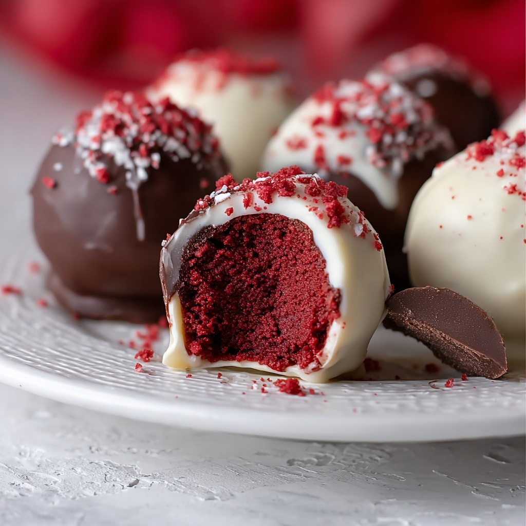 Red Velvet Cake Balls Recipe - Recipe Image