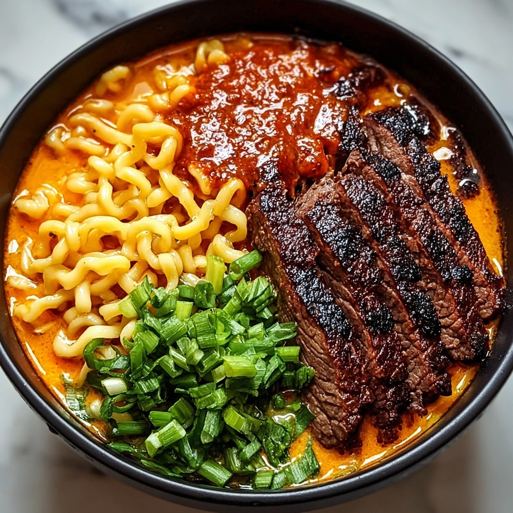 Spicy Korean Ramen: A Flavorful Journey into Authentic Korean Cuisine Recipe - Recipe Image