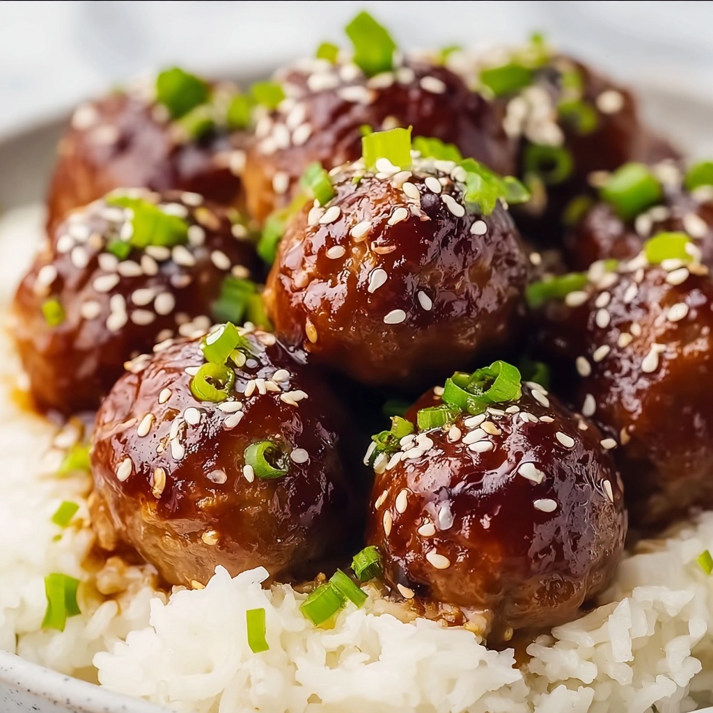 Teriyaki Turkey Meatballs Recipe - Recipe Image