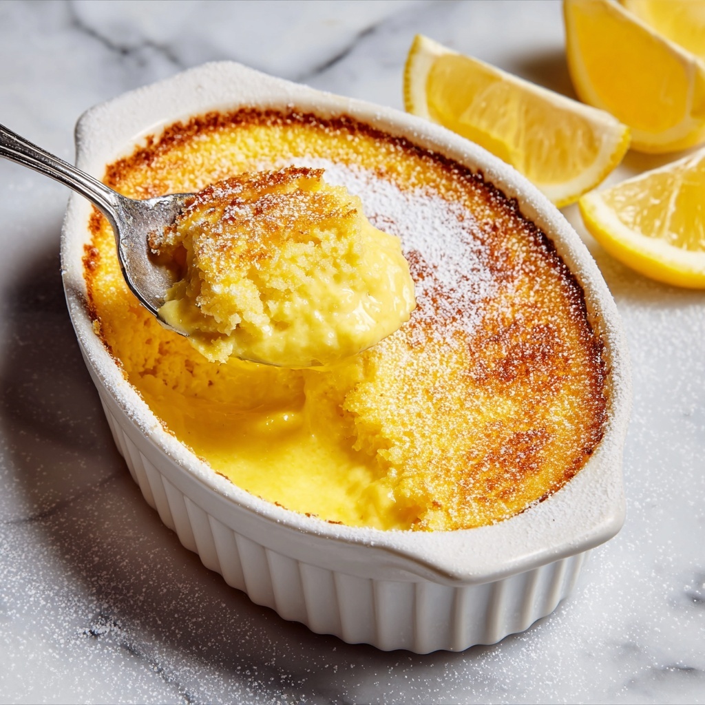 Jamie Oliver Self Saucing Lemon Pudding Recipe - Recipe Image