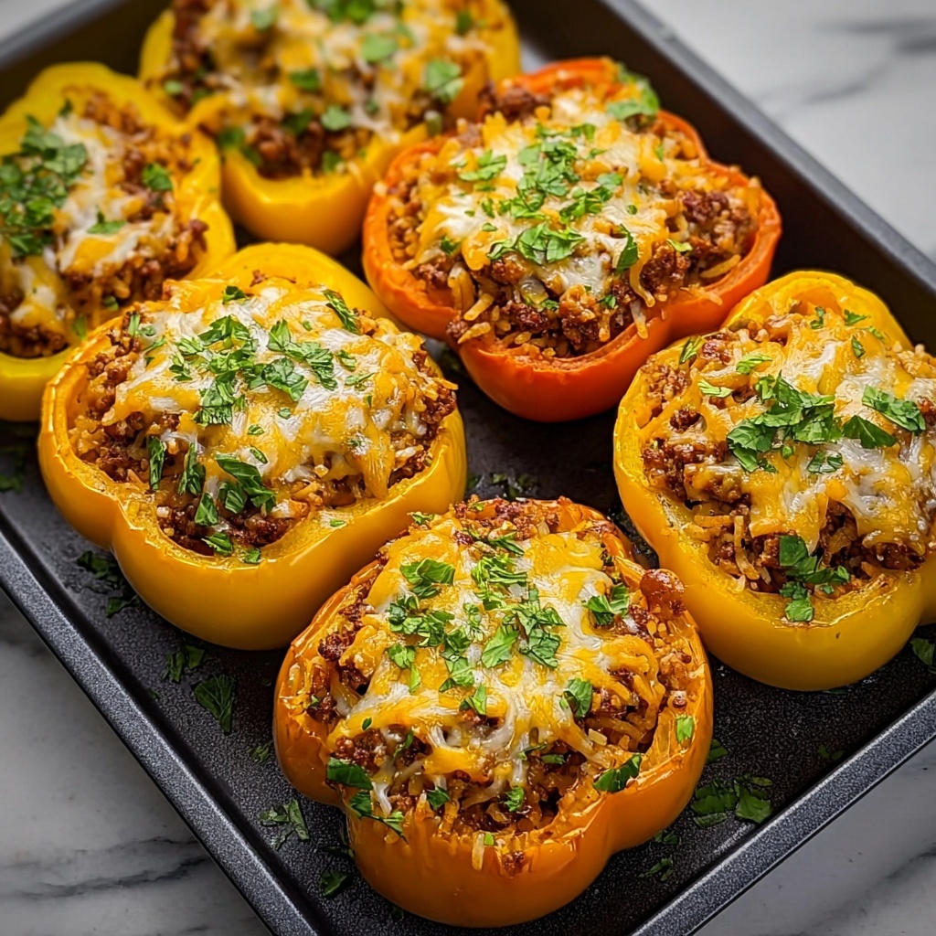 The Best Stuffed Peppers Recipe - Recipe Image