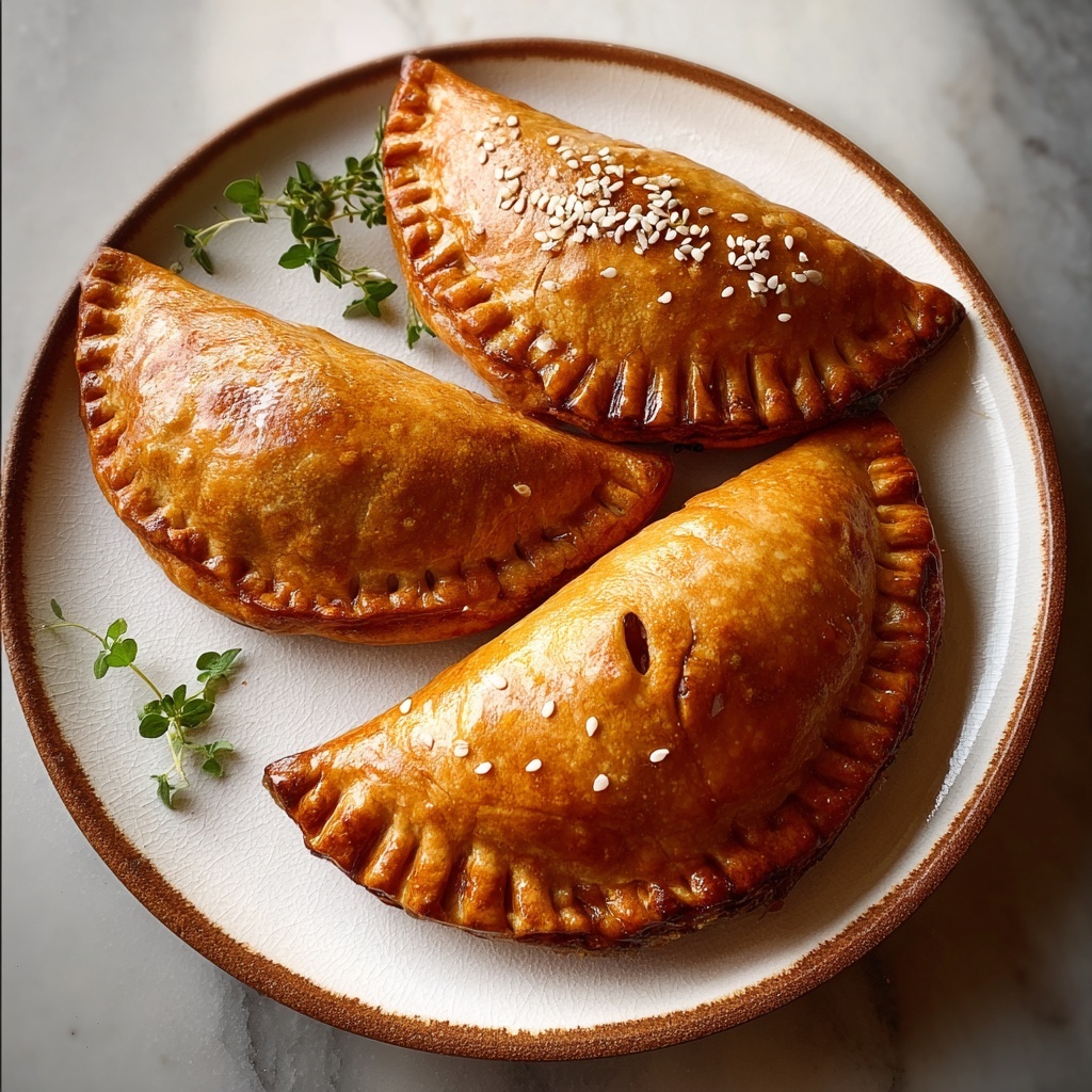 Warm Spiced Baked Pumpkin Pasties Recipe - Recipe Image