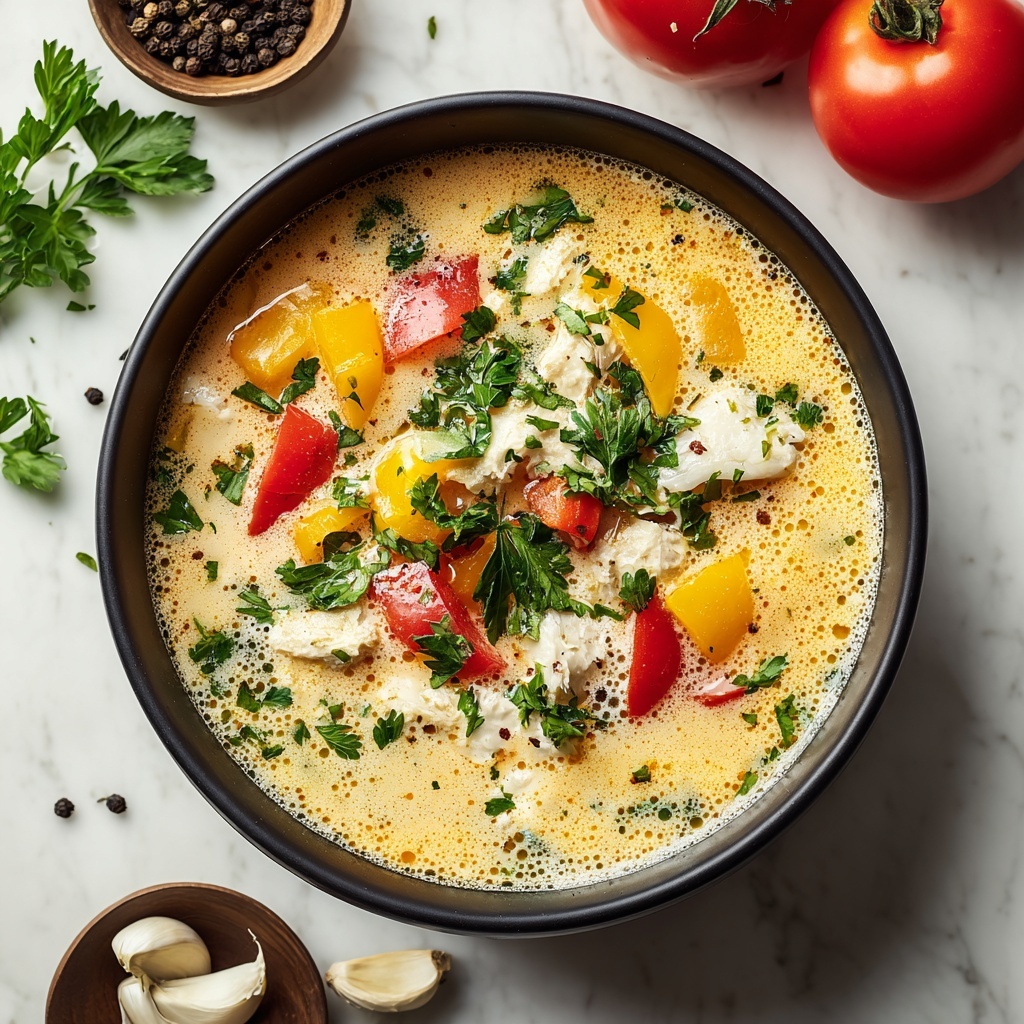 Creamy Cajun Chicken Soup Recipe - Recipe Image