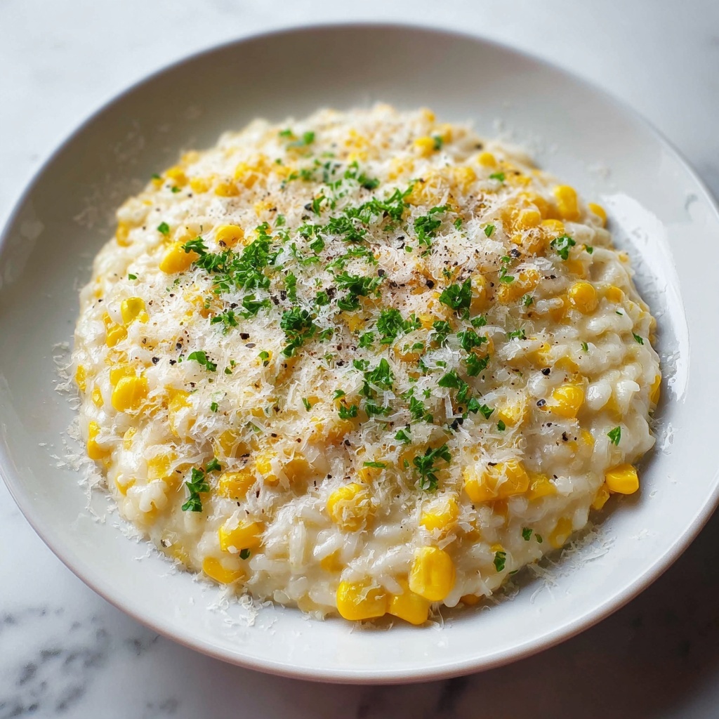 Sweet Corn Risotto Recipe - Recipe Image