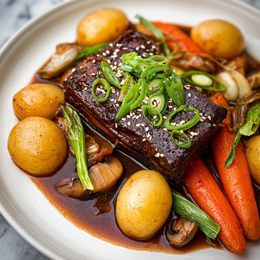 Korean Style Pot Roast Recipe - Recipe Image