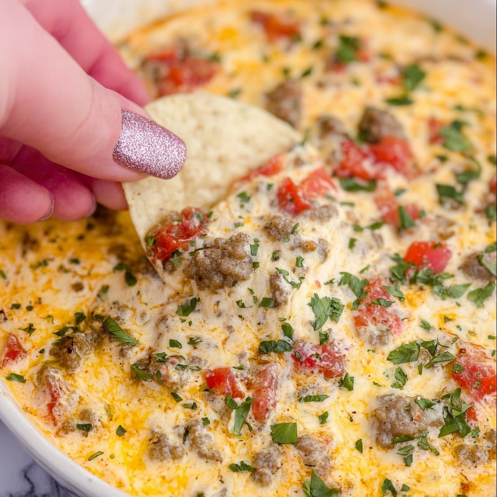 Pimento Cheese Sausage Dip Recipe - Recipe Image