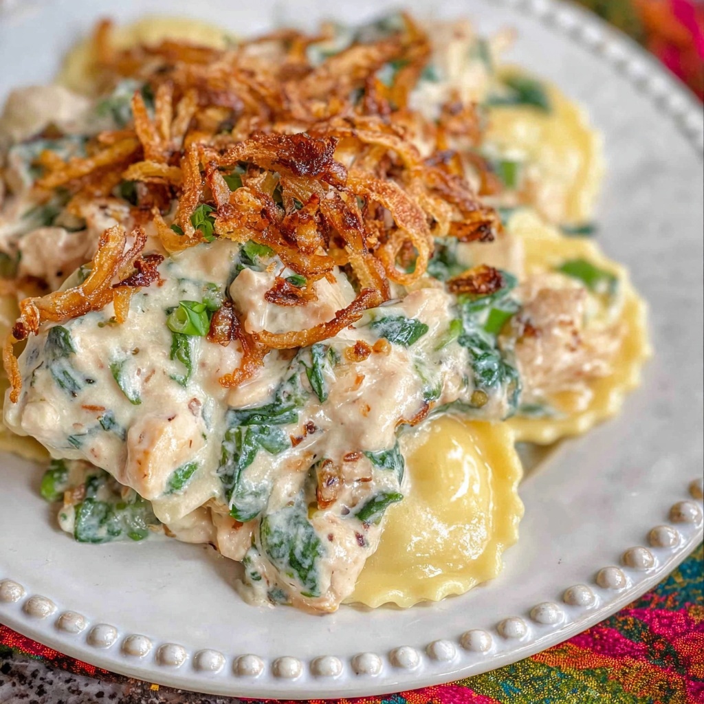 Monterey Chicken Ravioli Bake Recipe - Recipe Image