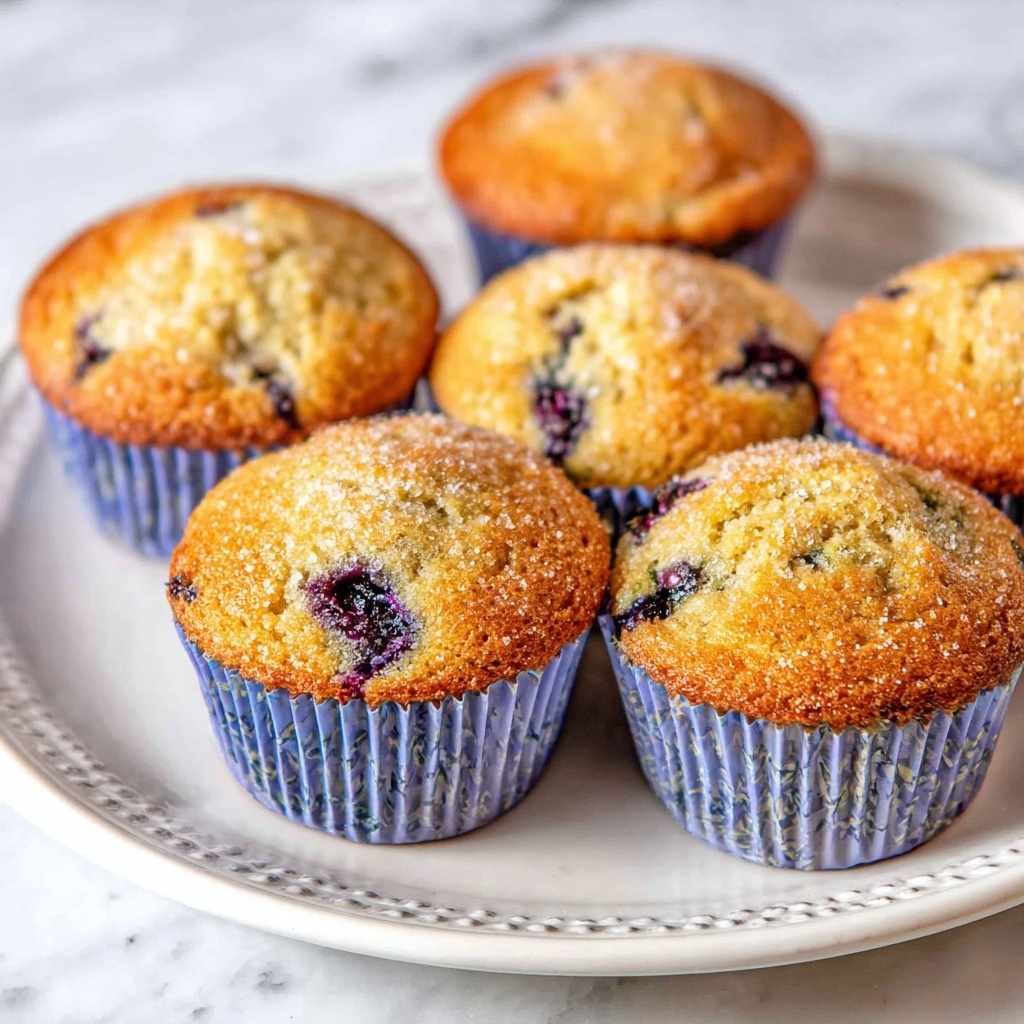 Homemade Blueberry Muffins Recipe - Recipe Image