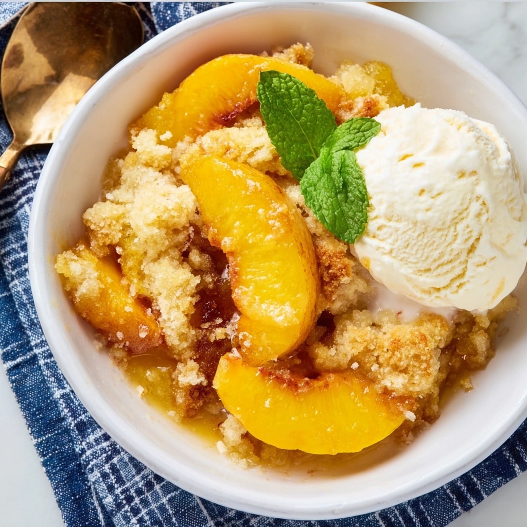 Easy Peach Cobbler Recipe - Recipe Image