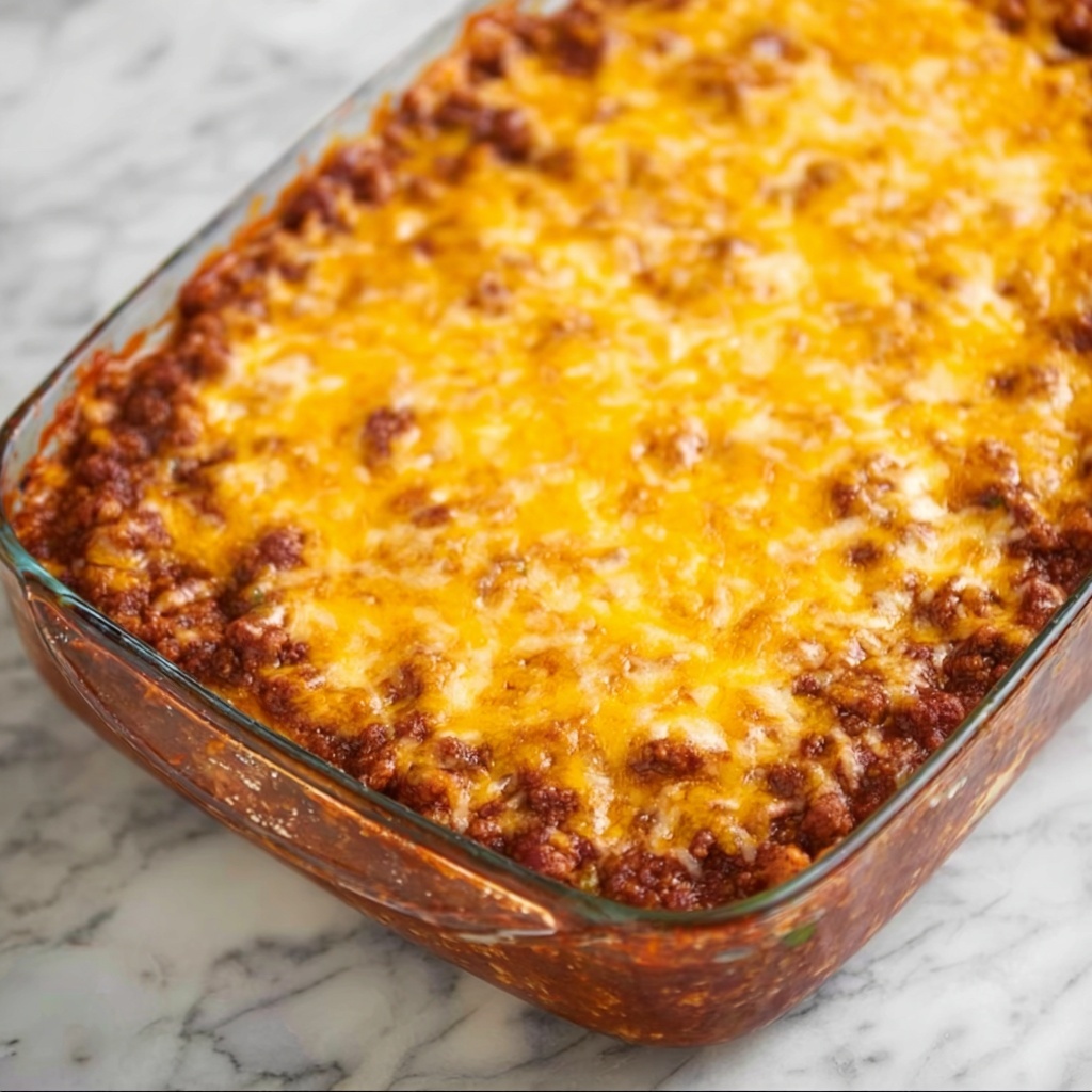 Sloppy Joe Cornbread Bake Recipe - Recipe Image