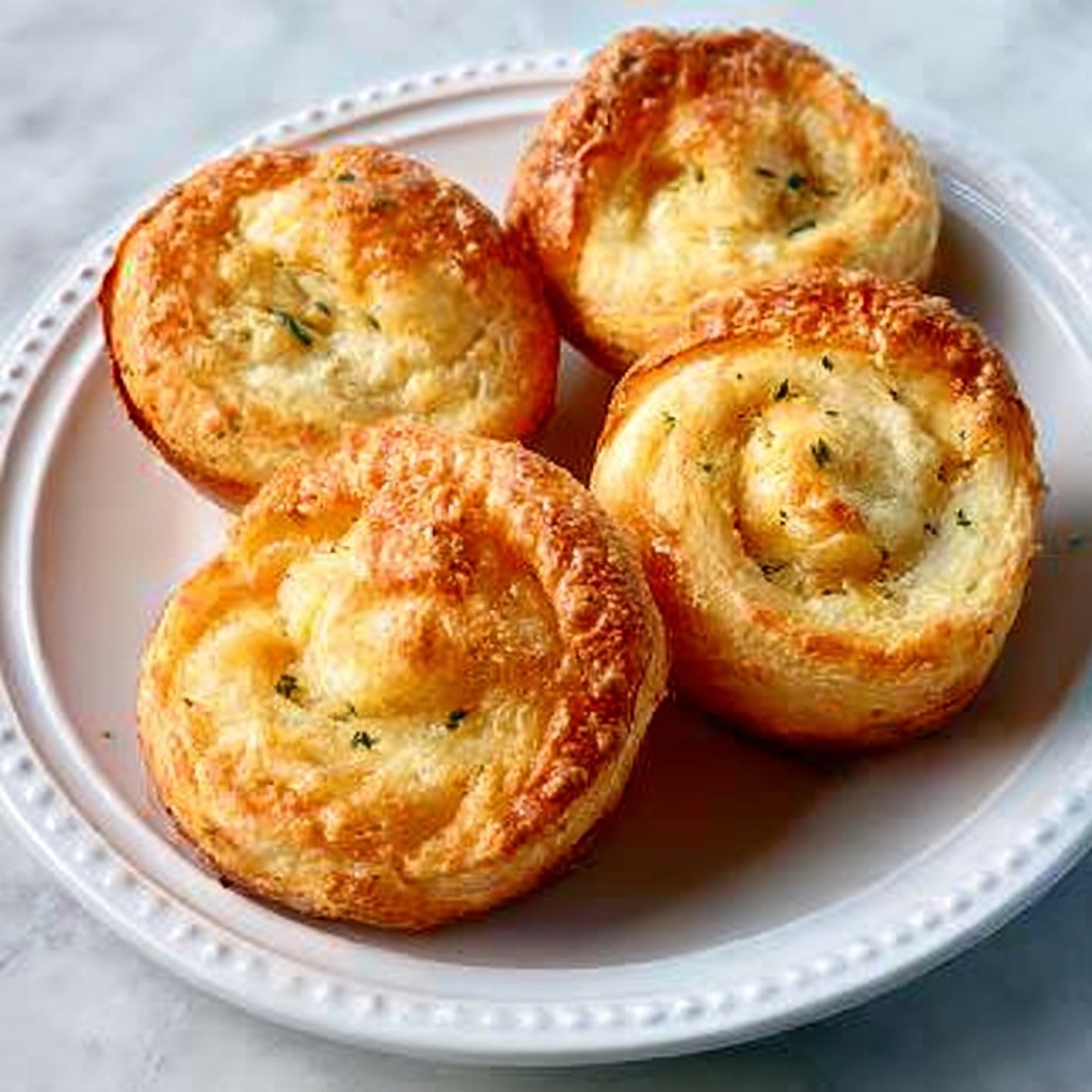 Garlic Roll Cupcakes Recipe - Recipe Image
